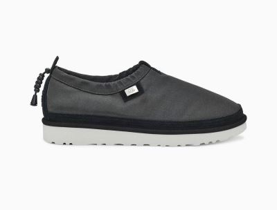 UGG x STAMPD Tasman Mens Slippers Black - AU 671IA